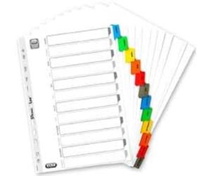 Elba Strongline Intercalaire mensuel A4 en carte 170 g Couleurs assorties