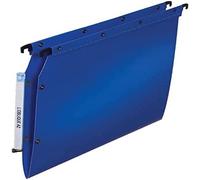 Elba Suspension File Lateral Polypropylene V-Base Foolscap Blue Ref 100330583 [Lot de 25]