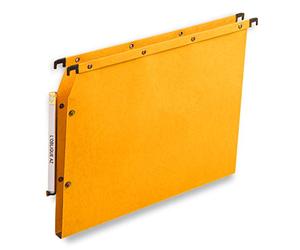Elba Ultimate Carte Kraft Lot de 25 Dossiers Suspendus pour Armoire A4 Fond 15mm Jaune