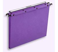 Elba Ultimate Carte Kraft Lot de 25 Dossiers Suspendus pour Tiroir A4 Fond 15mm Lilas