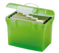 Lot de 4 Valisette Class'n Go avec 5 dossiers suspendus, en polypro coloris assortis (4)