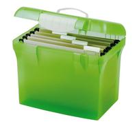 Lot de 4 Valisette Class'n Go avec 5 dossiers suspendus, en polypro coloris assortis (4)