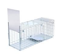 Elbe Safe piège Vivant, piège à fouines, piège à Chats, piège à Chiens, 80 x 29 x 32 cm, résistant aux intempéries, Facile à Nettoyer, sûr pour Les Enfants et Les Animaux domestiques