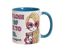 Elbenwald Harry Potter Cup avec Luna Les choses que nous perdons reviennent toute imprimerie courante en design comique 320 ml de blanc en céramique