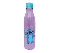Elbenwald Lilo & Stitch - Gourde Stitch aka Experiment 626, 780 ml, avec bouchon à vis, 27 cm de haut, en métal, violet