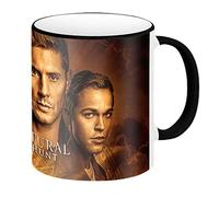 Elbenwald Supernatural Tasse Sam Dean Castiel Jack-All-Round Impression 320 ml de beige céramique