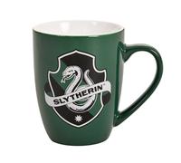 Elbenwald Tasse Harry Potter Logo Serpentard - Capacité 300 ml, Hauteur 10 cm - Céramique Verte