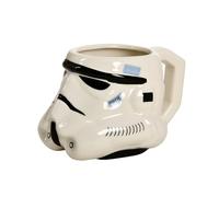 Elbenwald Tasses 3D - Aristochats Marie, Lilo & Stitch Angel, Stormtrooper & Dark Vador - Capacité 300-385 ml - Céramique (Stormtrooper)