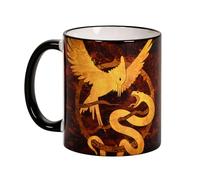 Elbenwald Tribute von Panem Mug avec motif Songbird and the Snake pour hommes femmes unisexe 320 ml céramique multicolore