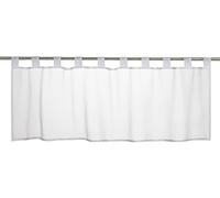Elbersdrucke Bistrogardine Basic 00 Rideau Brise-bise 48 x 140 cm - Rideau Court pour Cuisine, Salon, Salle de Bain, fenêtre de Cuisine, Brise-Vue intimité 196073