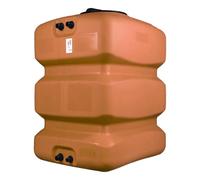 ELBI Cuve 500l Aérienne De Récupération d'eau - Réservoir Compact Terracotta Cpn500