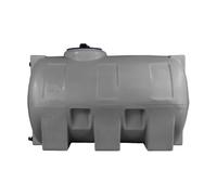 ELBI Cuve 500l Aérienne De Récupération d'eau - Réservoir Horizontal Gris Cho500
