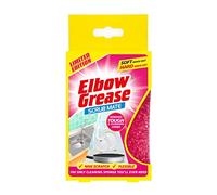 Elbow Grease Pink Scrub Mate - Éponge de Nettoyage Douce et résistante aux Rayures - Taille Unique