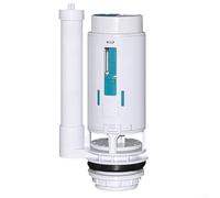Elchuiaby Robinet de chasse d'eau réglable à double bouton mécanisme d'économie d'eau Construction ABS robuste Kit d'installation rapide (20 cm)
