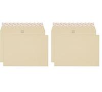 Elco Paquet de 25 Enveloppes C4 Kraft Premium 90 gm2 réf. 74504.92 (Lot de 2)