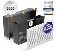 Elder Welder® Fort mural invisible avec ventilation grilles | Serrure combinée cachée, coffre-fort rétractable, cachette secrète