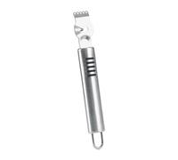 Eleage Éplucheur de Citron en Acier Inoxydable, Outil de Zesteur Ergonomique pour Agrumes, Facile à Utiliser, Passe au Lave-vaisselle, 1 Pièce