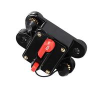 Eleage Porte-fusible de Réinitialisation de Disjoncteur de 50 Ampères à 100 Ampères pour Bateaux et Voitures, Porte-fusible de Type Interrupteur Automatique étanche (60A)
