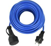 Electraline 01682 Rallonge Prolongateur électrique 10M Outdoor Profesionnelle IP44, Câble spécial AT-N05V3V3-F 3G1.5, utilisable jusqu'à -35 °C, résistant aux UV, huiles et températures ectrêmes