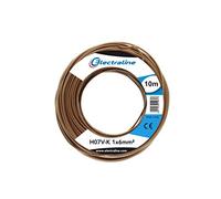 Electraline 15291 Couronne de Cable H07 V-K 1X6 10M Marron