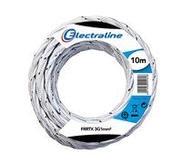 Electraline 16811 Couronne de Cable TEXTIL FRRTX 3X1 10M Blanc