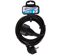 Electraline 20848042D Rallonge Prolongateur électrique 3 m 16A - section 3G1,5 mm² noir