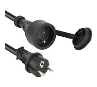 Rallonge électrique de chantier, 1 prise de 16 A L.25 m ELECTRALINE