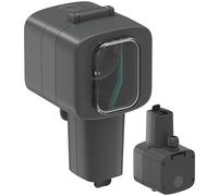 Electraline 300195 Prise étanche Oblò murale extérieure Schuko renforcée pour EV, prise de recharge pour véhicules électriques, multiprise outdoor IP56, Gris foncé