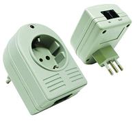 Electraline 48503 Italienne avec kühlschutz telefonsteckdosen protégées et 2 Blanc