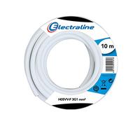 Electraline 60107065J Couronne de câble H05VV-F pour rallonge 10 m section 3G1 mm²