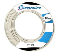 Electraline 60131055E Couronne de Câble PTT 298 10M, Ivoire