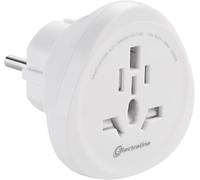 Electraline 70039 Adaptateur de Voyage du Monde (Prise Type B, G, I, L, J, N) vers l'europe (Prise Type E et F)