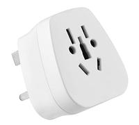 Electraline 70043 Adaptateur de voyage universel vers UK, blanc