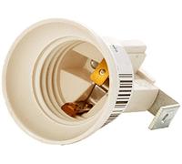 Electraline 71144 Douille E27 + Support En Equerre + 2 Trous M4