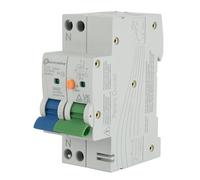 Electraline 87015 Disjoncteur différentiel (RCBO), 32A, type A, courbe C, sensibilité 30mA, connexion 1P+N