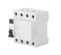 Electraline 87022 Interrupteur différentiel 40 A, sensibilité 30 mA,triphasé 6 A - type A (contre les courants différentiels pulsés unidirectionnels)