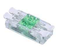 Electraline 87108 4 Bornes de connexion rapide à 2 entrées, Connecteurs à levier, Diamètre du câble: min. 0,2 mm² - max. 4 mm²