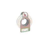 Electraline Couronne de câble H05VV-F 60107025J 2x1 mm² 10 m blanc