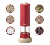 Electric Pepper Grinder, Barbecue Seasoning Gadget, Coarseness Adjustable Salt Mill, KitchenTools, Battery Powered Grinder for Home, Restaurants and Kitchen