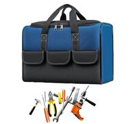 Electrician Tool Bag - durablee Canvas Carryall, Reinforced Base Toolkit