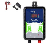Électrificateur de Clôture Électrique 12KV 4 Joules, 24km, IP65 Étanche | Alimentation Secteur/Batterie/Solaire - Choc Puissant pour La Protection des Animaux et Dissuasion des Grands Prédateurs