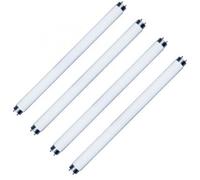 Electris Pack 4 x Tubes De Rechange 15W pour Destructeur D'insectes ELKC349NW