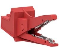 Electro PJP 5004/LM-IEC-CD1-R Pince crocodile rouge Plage de serrage max.: 13 mm Longueur: 91 mm 1 pc(s)