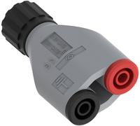 Electro PJP 7043-IEC-CD1 Adaptateur de mesure BNC mâle - femelle 4 mm