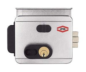 Électro-serrure en applique - Cylindre 1 entrée et bouton - Série 515 - JPM