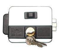 Electro serrure MULTIPLA à bouton acier zingué ASSA ABLOY NF5015/1Z
