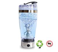 ELECTRO-WEIDEWORLD Bouteille mélangeur, Shaker protéines à Vortex électrique,Mélangeur de Vortex Auto,Bouteille mélangeurs électriques pour Les jus Cocktails café thé Shaker Cup Mixer