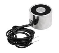 ÉlectroaimantDC 24V 25N 5.5LB/2.5kg ventouse ventouse ronde solénoïde levage cylindre 20x15mm