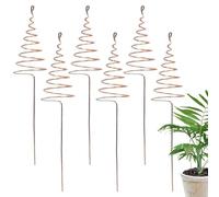 Electroculture Plant Stakes Bobine de cuivre pour jardinage, tiges en stables et solides pour la culture et la plantation de fleurs Utilisation extérieure dans la cour