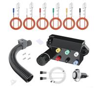 Électrode d'allumage électronique pour barbecue à gaz Weber Genesis II 610, module d'allumage à 6 sorties avec céramique, compatible avec la pièce 66356 et modèles depuis 2017